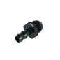 BOOST Products Screw-in Adapter -08 AN male to Barb 10mm (0.4"), black