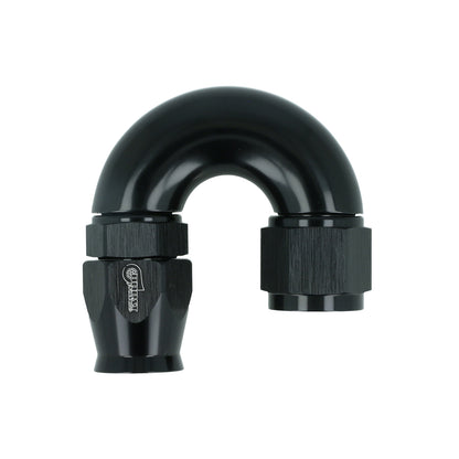 BOOST Products High Flow PTFE Swivel Hose End -10 AN - 180 degree, black