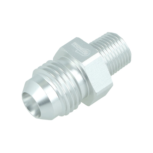 BOOST Products Adapter -06 AN male to 1/8" NPT male, silver