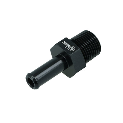 BOOST Products Screw-in Adapter 3/8" NPT male to Hose Connection 10mm (0.4"), black