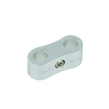BOOST Products Dual Hose Clamp Bracket / Separator 7.9mm (0.311"), silver