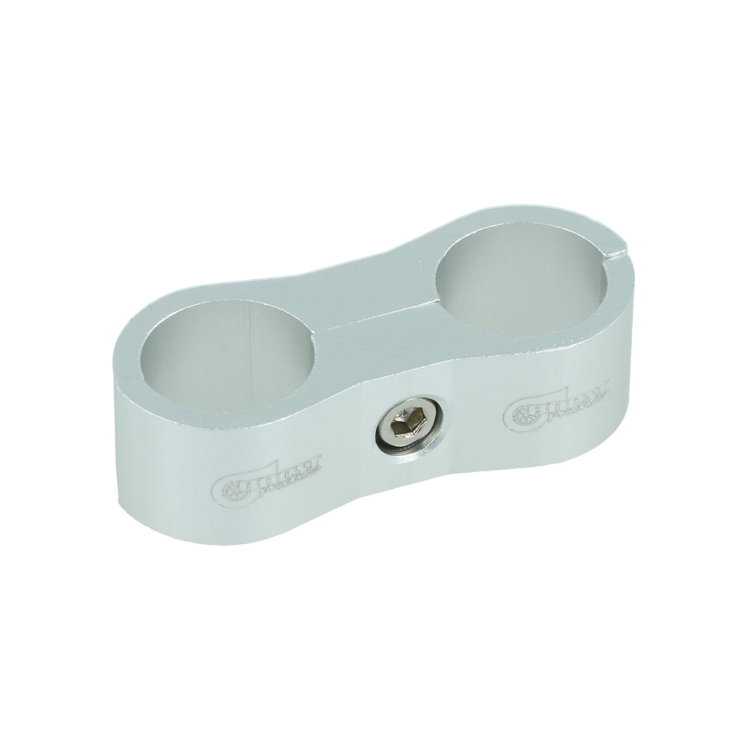 BOOST Products Dual Hose Clamp Bracket / Separator 14,3mm (0.562"), silver