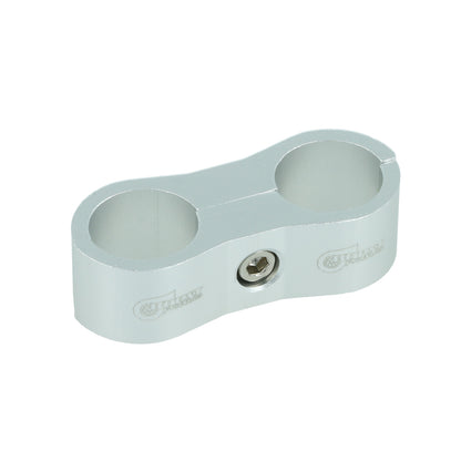 BOOST Products Dual Hose Clamp Bracket / Separator 14,3mm (0.562"), silver