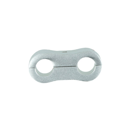 BOOST Products Dual Hose Clamp Bracket / Separator 7.9mm (0.311"), silver