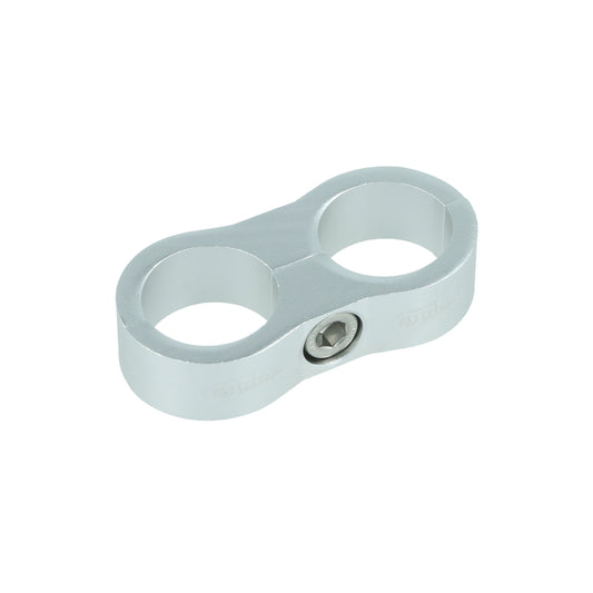 BOOST Products Dual Hose Clamp Bracket / Separator 20,6mm (0.811"), silver