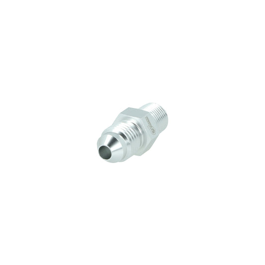BOOST Products Adapter -04 AN male to 1/8" NPT male, silver