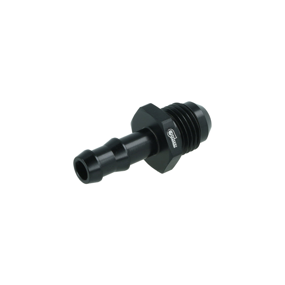 BOOST Products Screw-in Adapter -06 AN male to Barb 5/16" (8mm), black