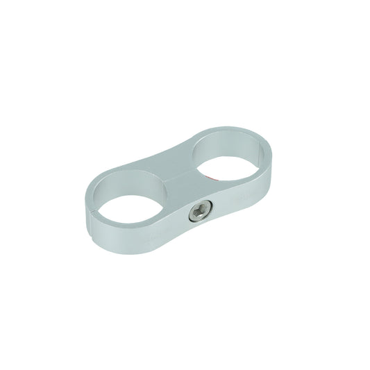 BOOST Products Dual Hose Clamp Bracket / Separator 25,4mm (1.0"), silver