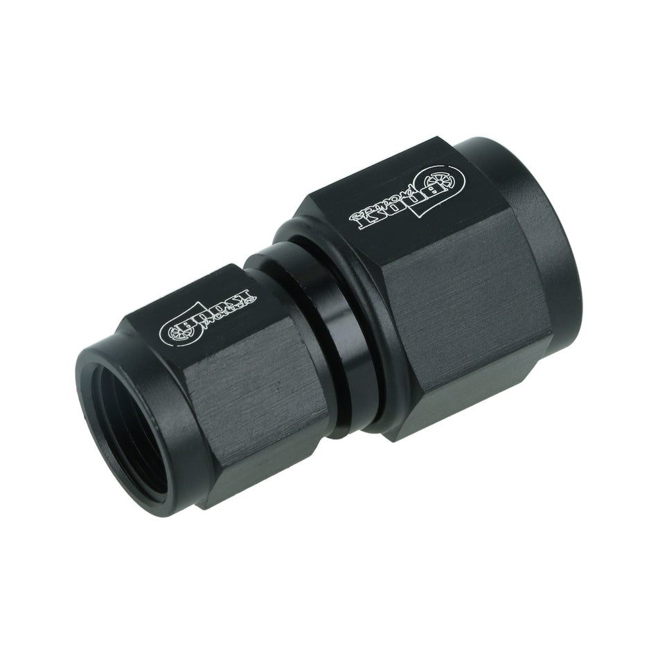 BOOST Products Adapter Reducer -08 AN female to -06 AN female, black
