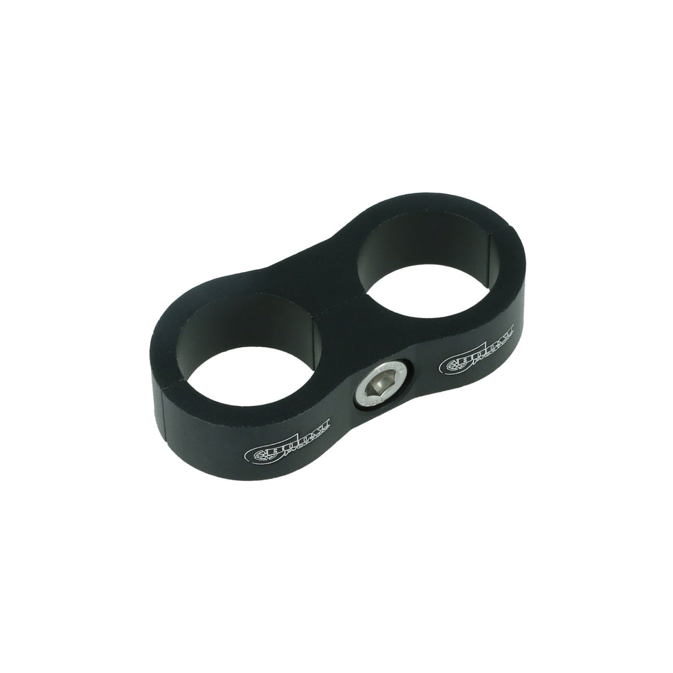 BOOST Products Dual Hose Clamp Bracket / Separator 13/16" (20.6mm), black
