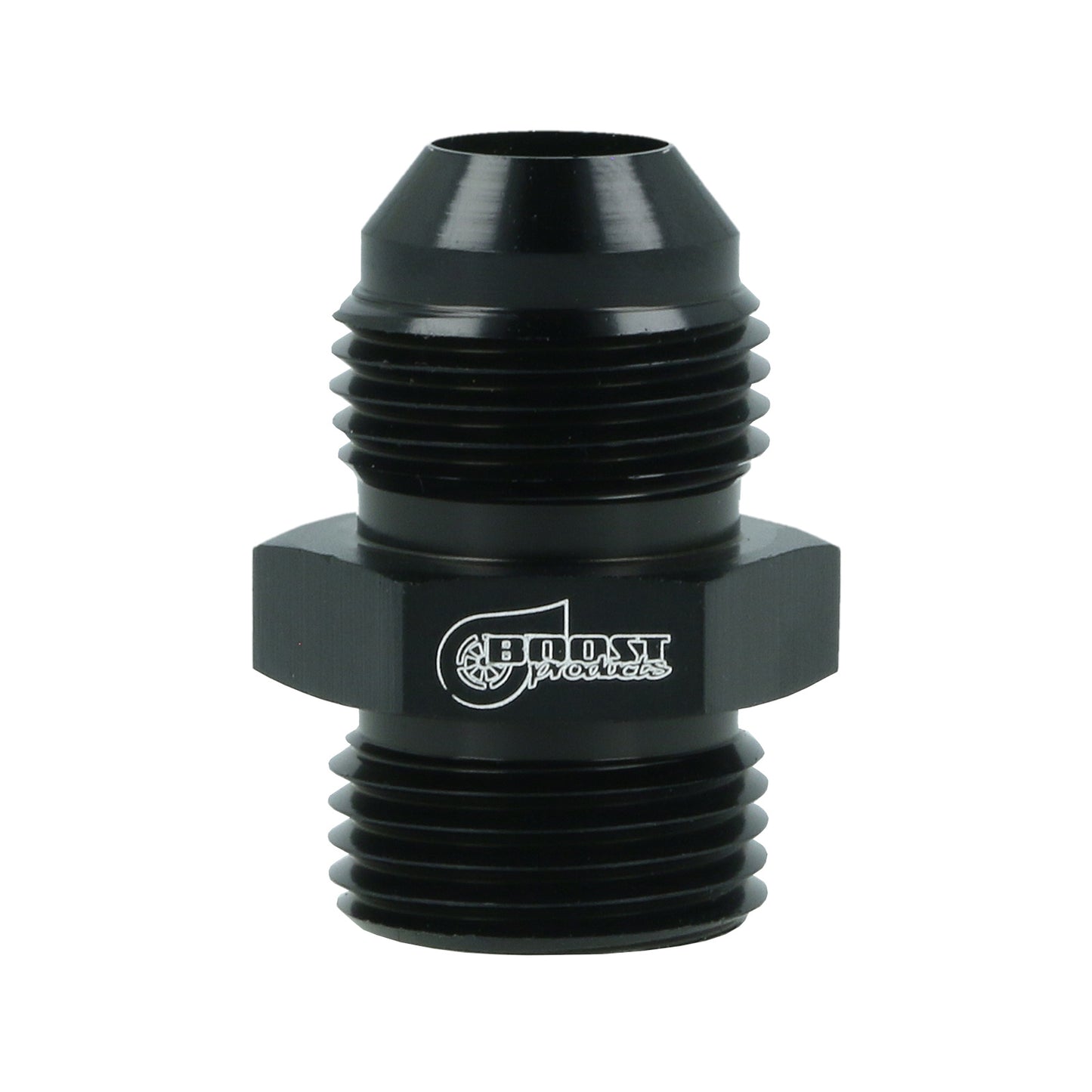 BOOST Products Adapter -08 AN male to ORB -08 AN male, black