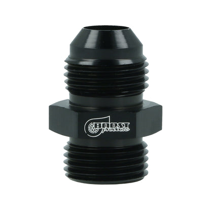 BOOST Products Adapter -08 AN male to ORB -08 AN male, black