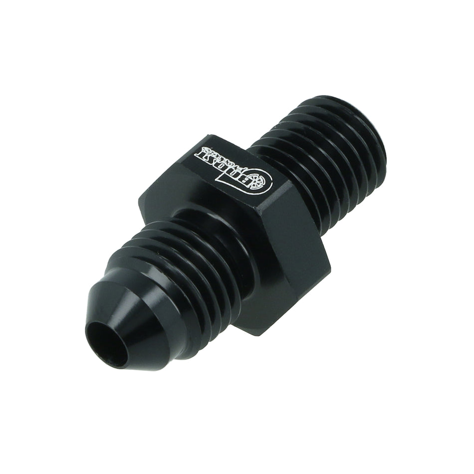 BOOST Products Adapter -04 AN male to M10x1.25mm male, black