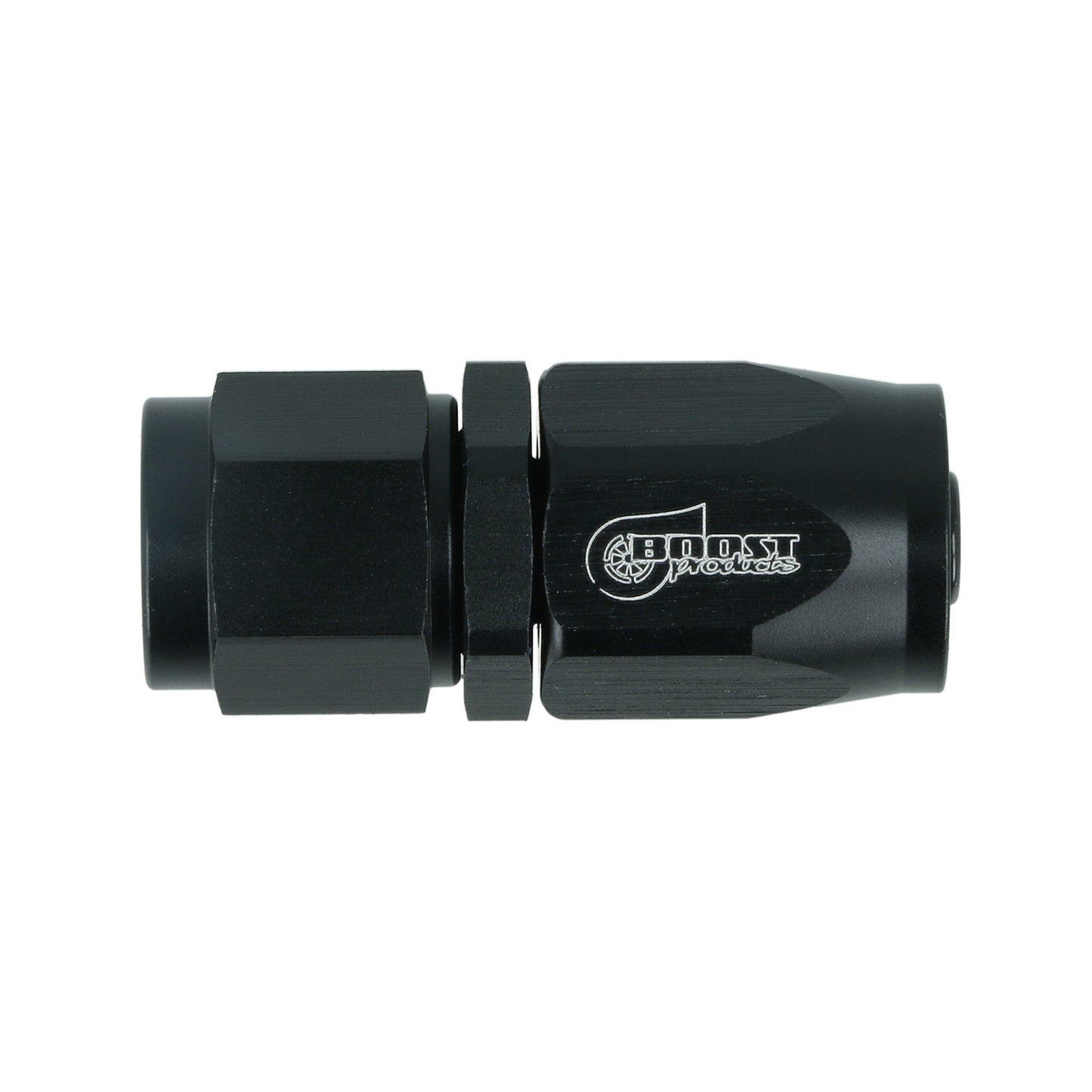 BOOST Products Swivel Hose End -06 AN - straight, black