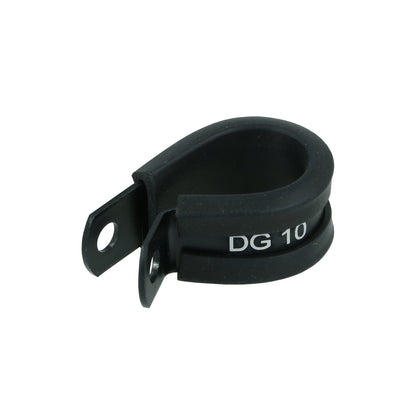 BOOST Products Cushioned Hose P-Clamp Bracket 15.9mm (0.625"), black