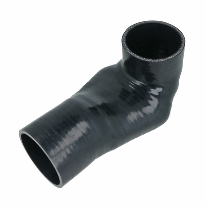 BOOST Products Cobra Head Silicone Hose 90 degree Elbow 89mm (3.5"), black