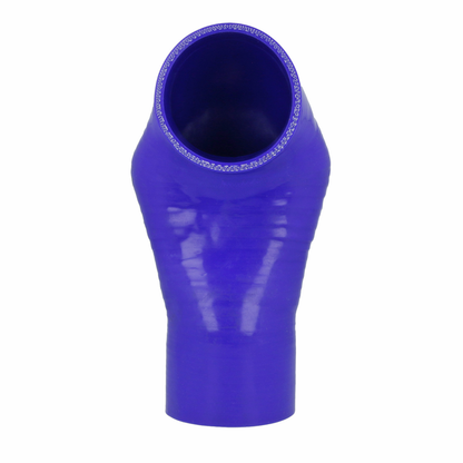 BOOST products 90° degree Cobra head silicone elbow 4.0" / 102mm - blue