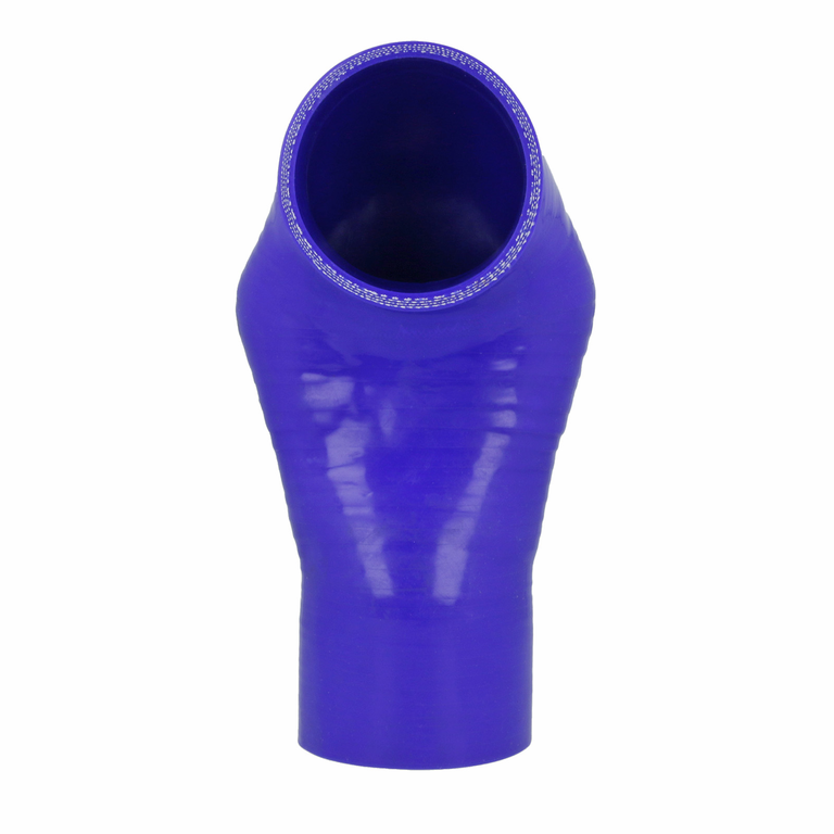 BOOST products 90° degree Cobra head silicone elbow 3.0" / 76mm - blue