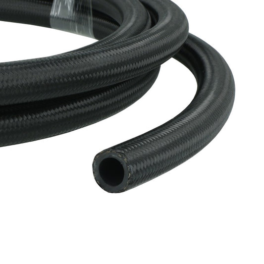 BOOST products Hydraulic Hose Dash 6 - 20' - Black Nylon