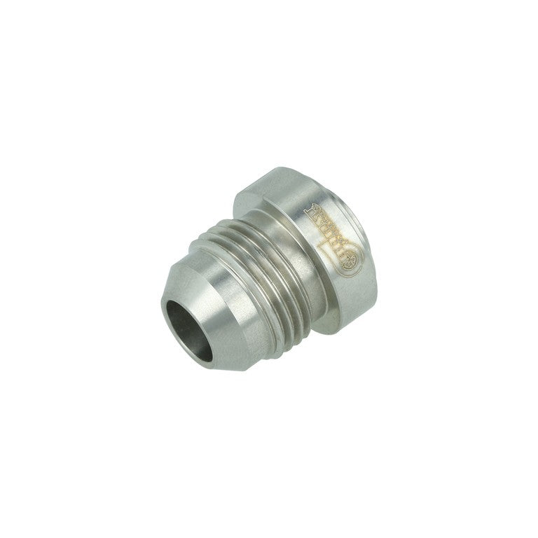 BOOST Products Weld on Adapter -08 AN male - Stainless Steel