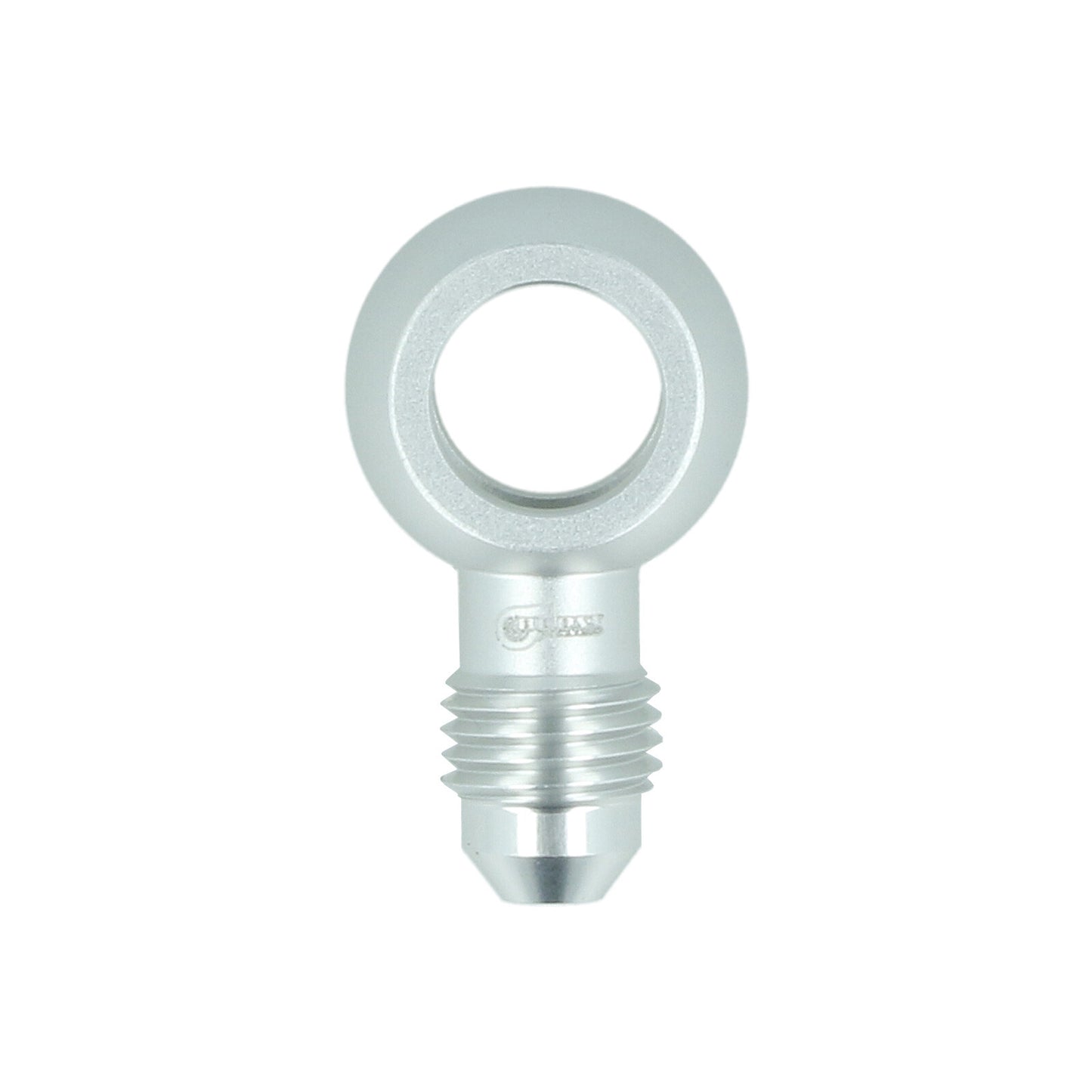 BOOST products Adapter -4 AN male to Banjo 11mm - satin silver