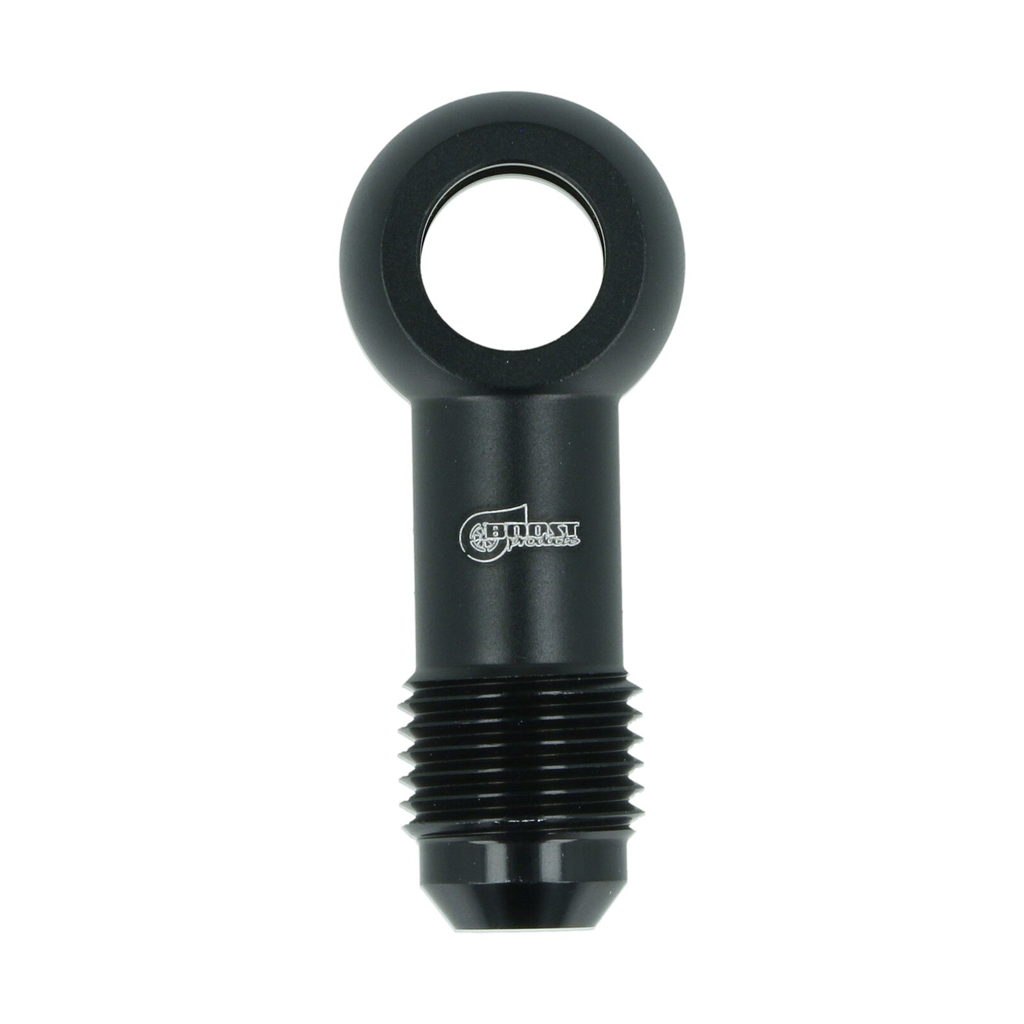 BOOST products Adapter -6 AN male to Banjo 10.5mm - satin black