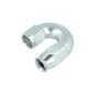 BOOST products High Flow PTFE Swivel Hose End -8 AN - 180° - silver