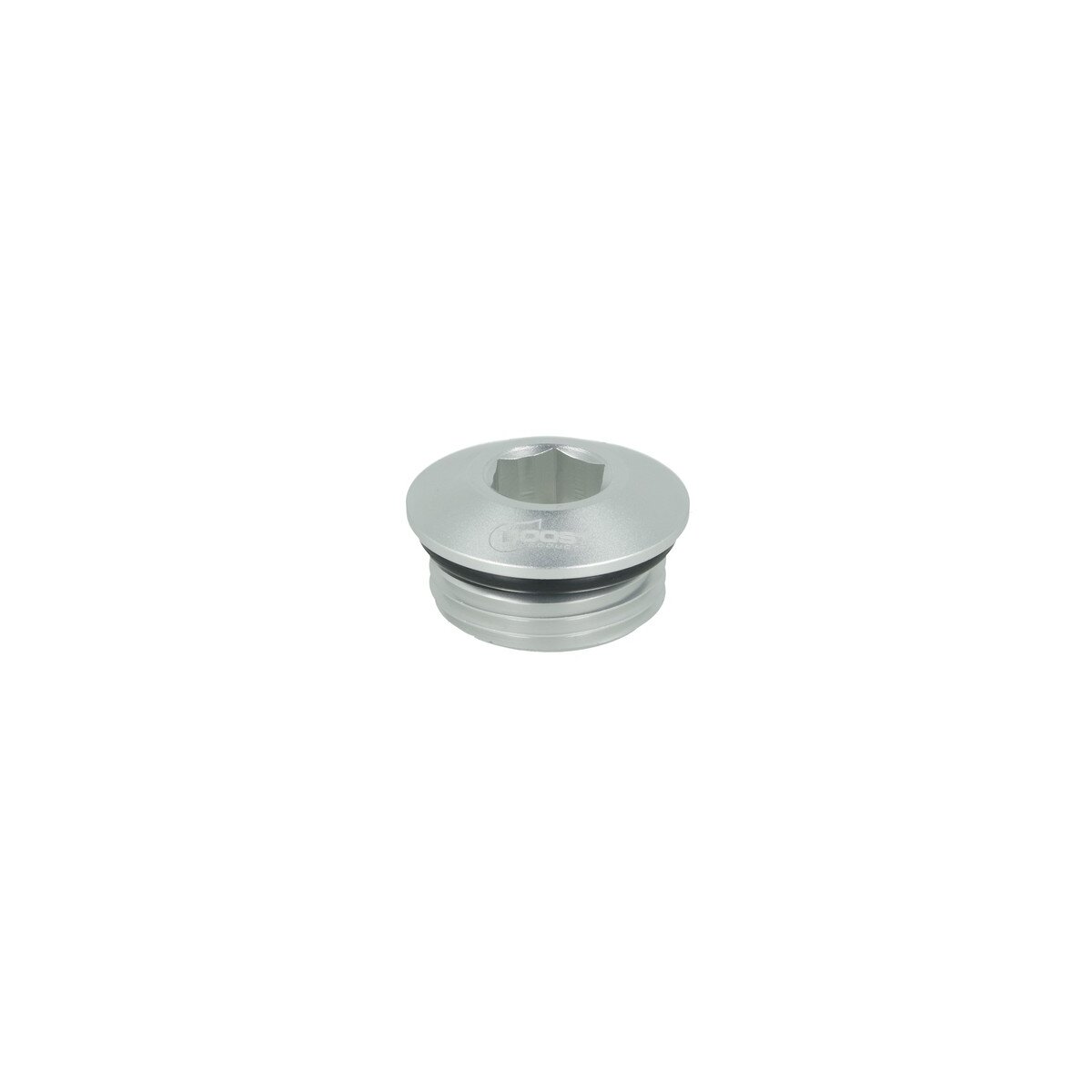BOOST products ORB Plug Slimline Dash 12 male - silver matt