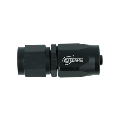 BOOST products Swivel Hose End Dash 8 - straight - satin black