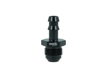 BOOST Products Screw-in Adapter -06 AN male to Barb 10mm (0.4"), black
