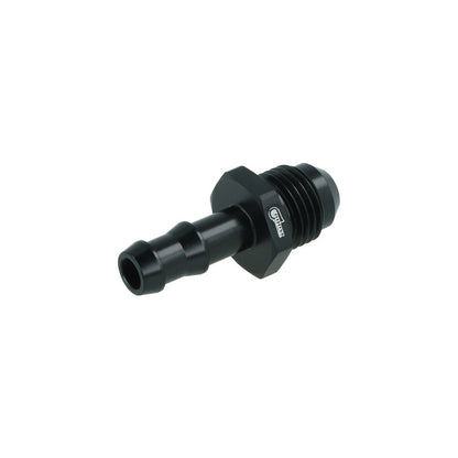BOOST Products Screw-in Adapter -06 AN male to Barb 5/16" (8mm), black