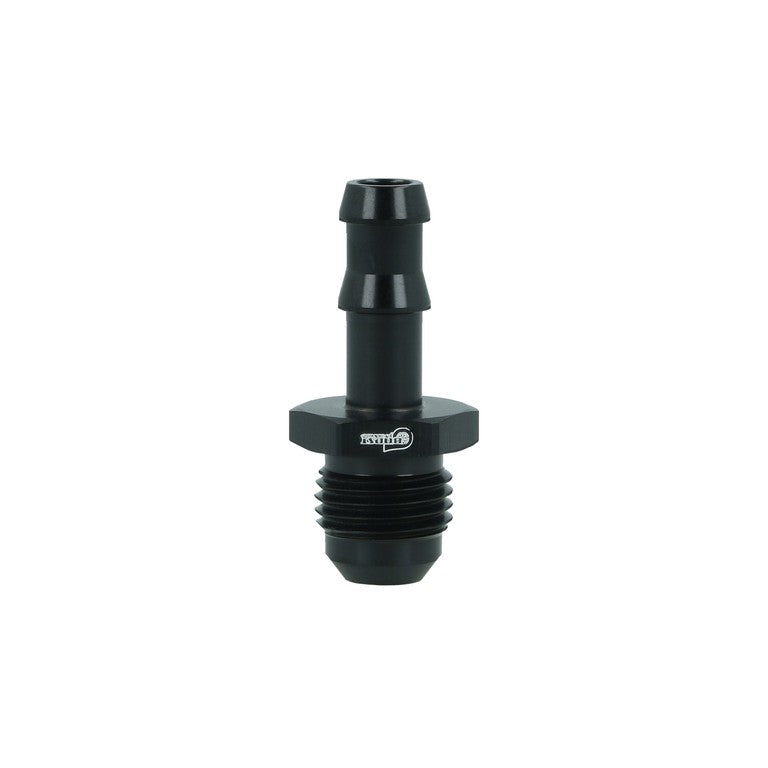 BOOST Products Screw-in Adapter -06 AN male to Barb 5/16" (8mm), black