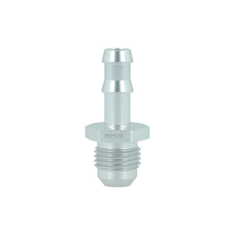 BOOST Products Screw-in Adapter -06 AN male to Barb 5/16" (8mm), silver
