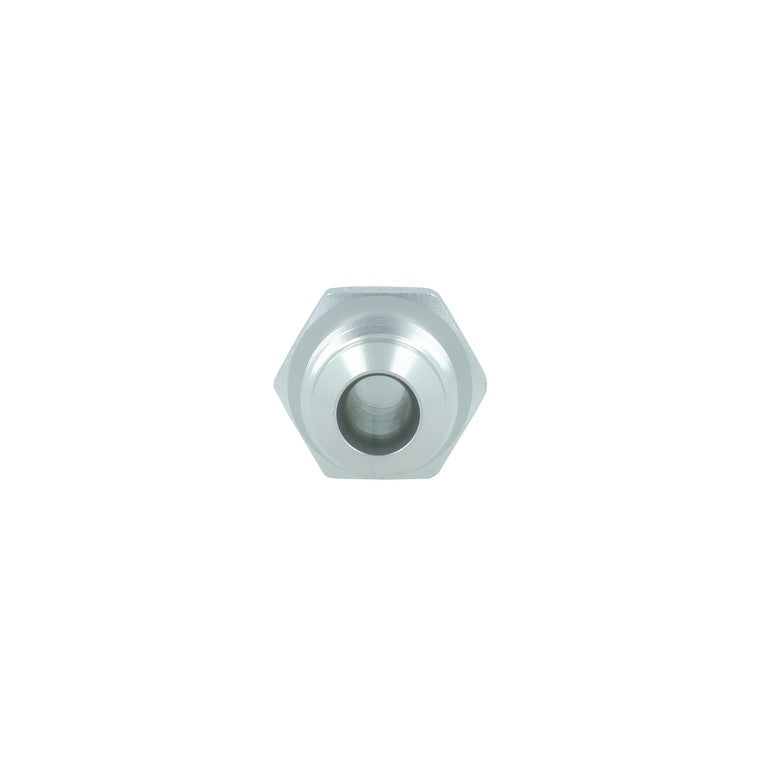 BOOST Products Screw-in Adapter -06 AN male to Barb 5/16" (8mm), silver