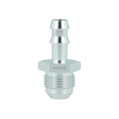 BOOST Products Screw-in Adapter -08 AN male to Barb 3/8" (10mm), silver