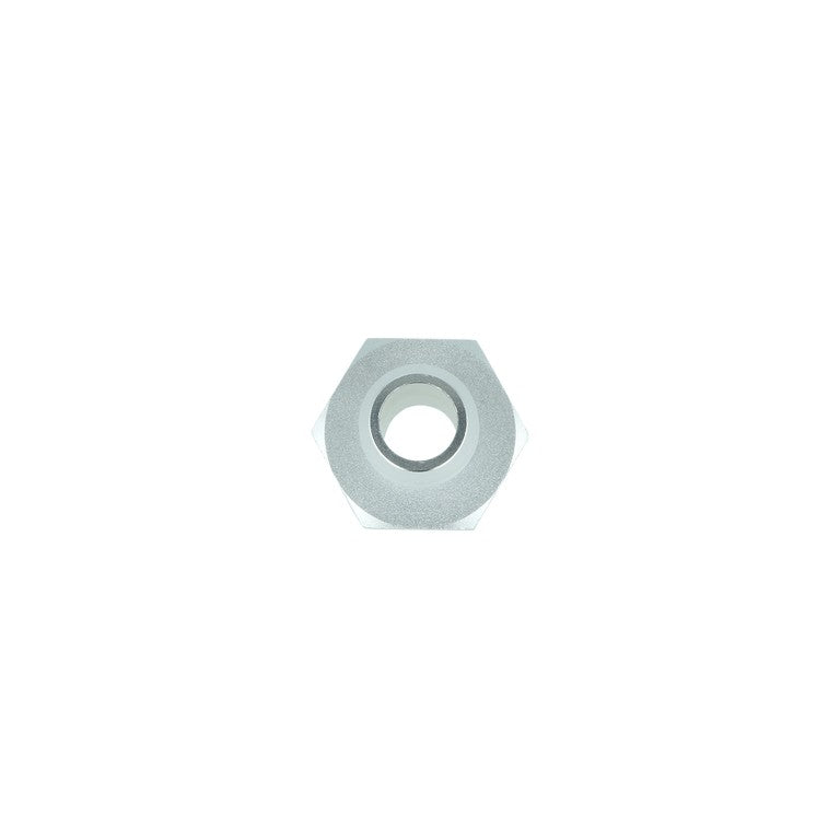BOOST Products Screw-in Adapter -08 AN male to Barb 1/2" (13mm), silver