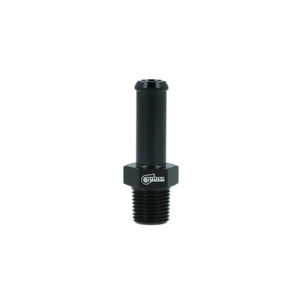 BOOST Products Screw-in Adapter 1/8" NPT male to Hose Connection 5/16" (8mm), black