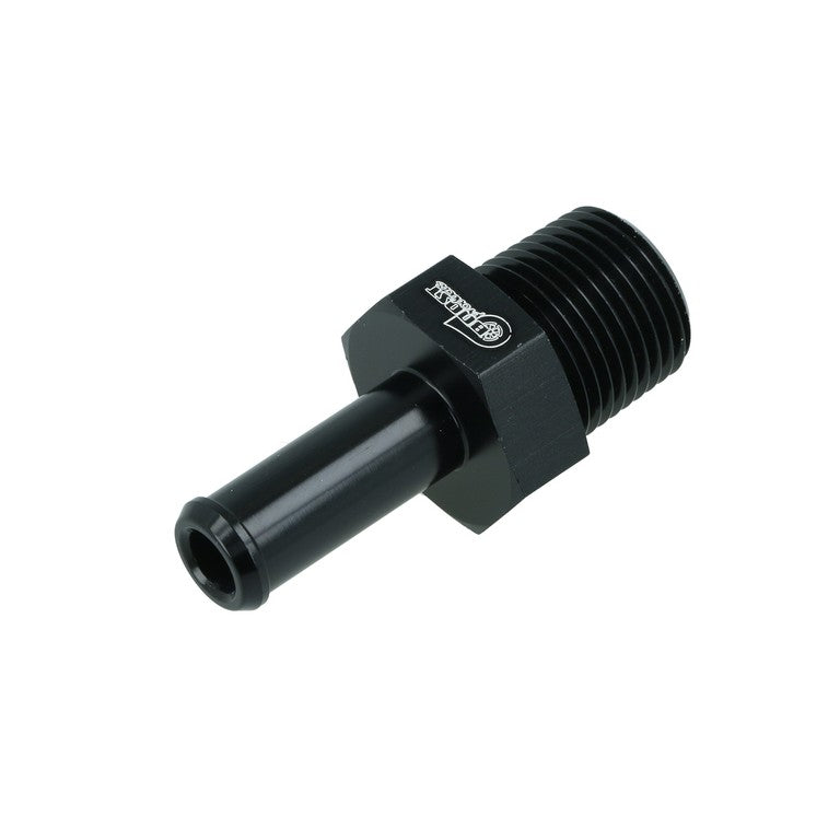 BOOST Products Screw-in Adapter 3/8" NPT male to Hose Connection 3/8" (10mm), black