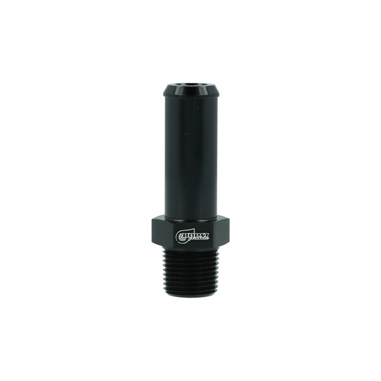 BOOST Products Screw-in Adapter 3/8" NPT male to Hose Connection 5/8" (16mm), black