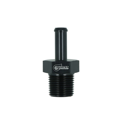 BOOST Products Screw-in Adapter 3/8" NPT male to Hose Connection 5/16" (8mm), black