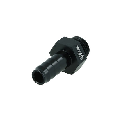 BOOST Products Screw-in Adapter ORB -06 AN male to Barb 3/8" (10mm), black