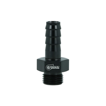 BOOST Products Screw-in Adapter ORB -06 AN male to Barb 3/8" (10mm), black