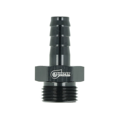 BOOST Products Screw-in Adapter ORB -06 AN male to Barb 5/16" (8mm), black