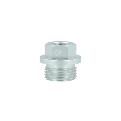 BOOST Products Screw-in Adapter ORB -08 AN male to M10x1mm female, silver