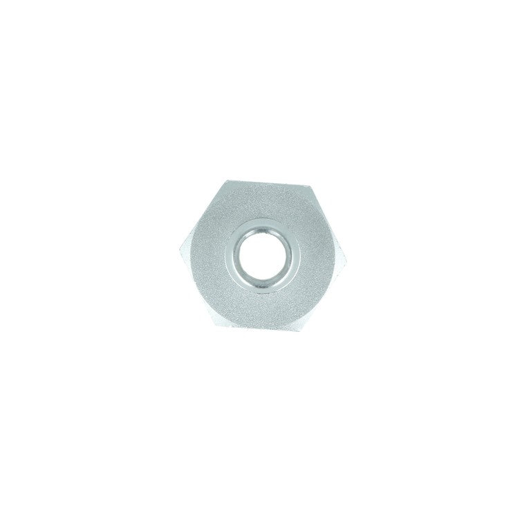 BOOST Products Screw-in Adapter ORB -08 AN male to Barb 3/8" (10mm), silver