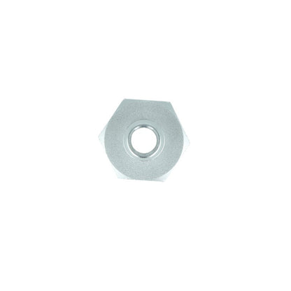 BOOST Products Screw-in Adapter ORB -08 AN male to Barb 3/8" (10mm), silver