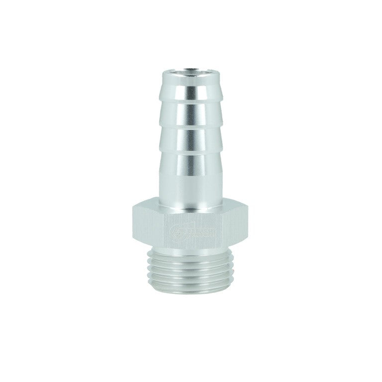 BOOST Products Screw-in Adapter ORB -08 AN male to Barb 1/2" (13mm), silver