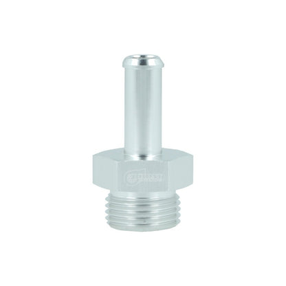 BOOST Products Screw-in Adapter ORB -06 AN male to Hose Connection 3/8" (10mm), silver
