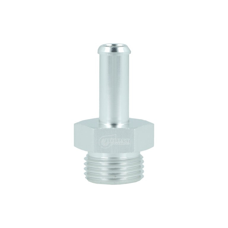 BOOST Products Screw-in Adapter ORB -08 AN male to Hose Connection 3/8" (10mm), silver
