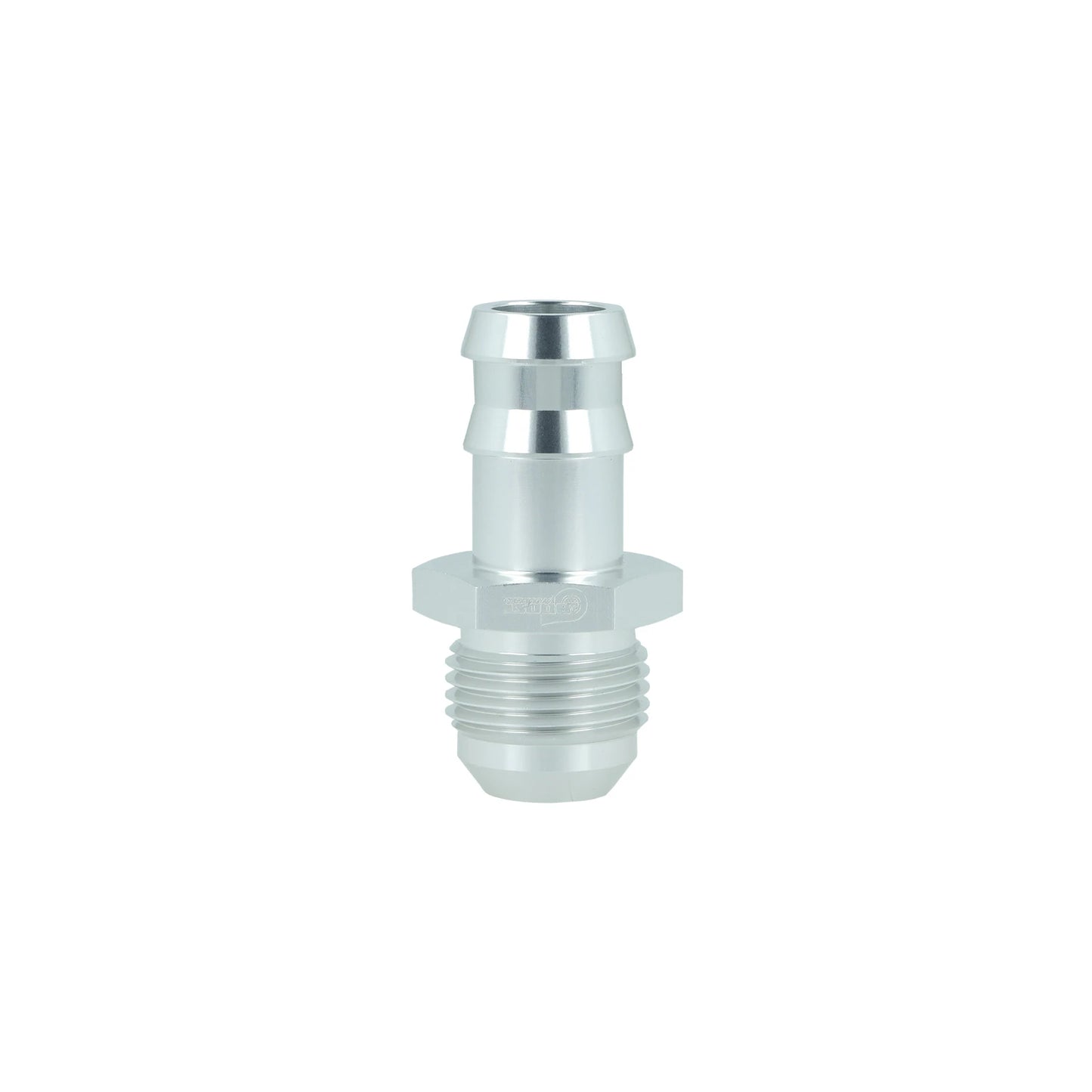 BOOST products Screw-in Adapter Dash 10 male to Barb 16mm (5/8") - satin silver